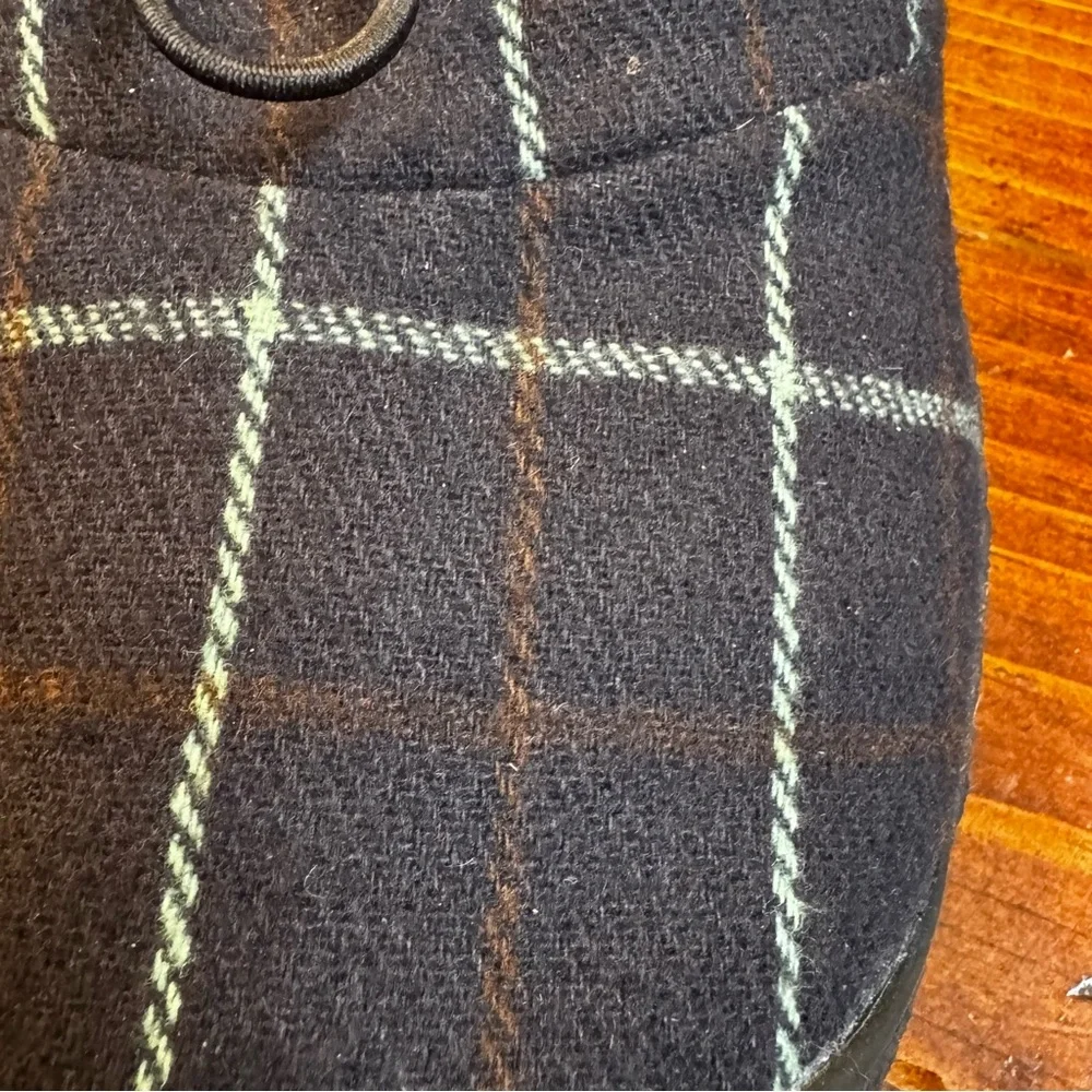 KEEN Howser III‎ Slide Slippers Plaid Slip On Shoes Men's Size US 10